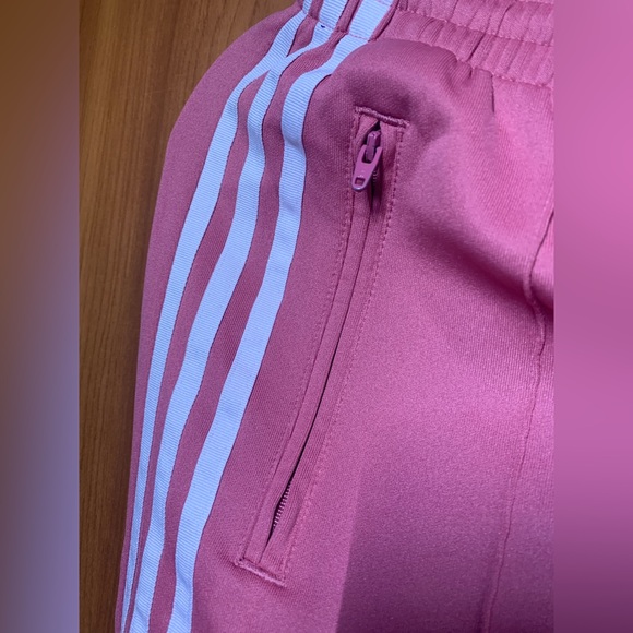 Adiddas Pink Superstar Track Pants & Bonus Leggings - Picture 7 of 8